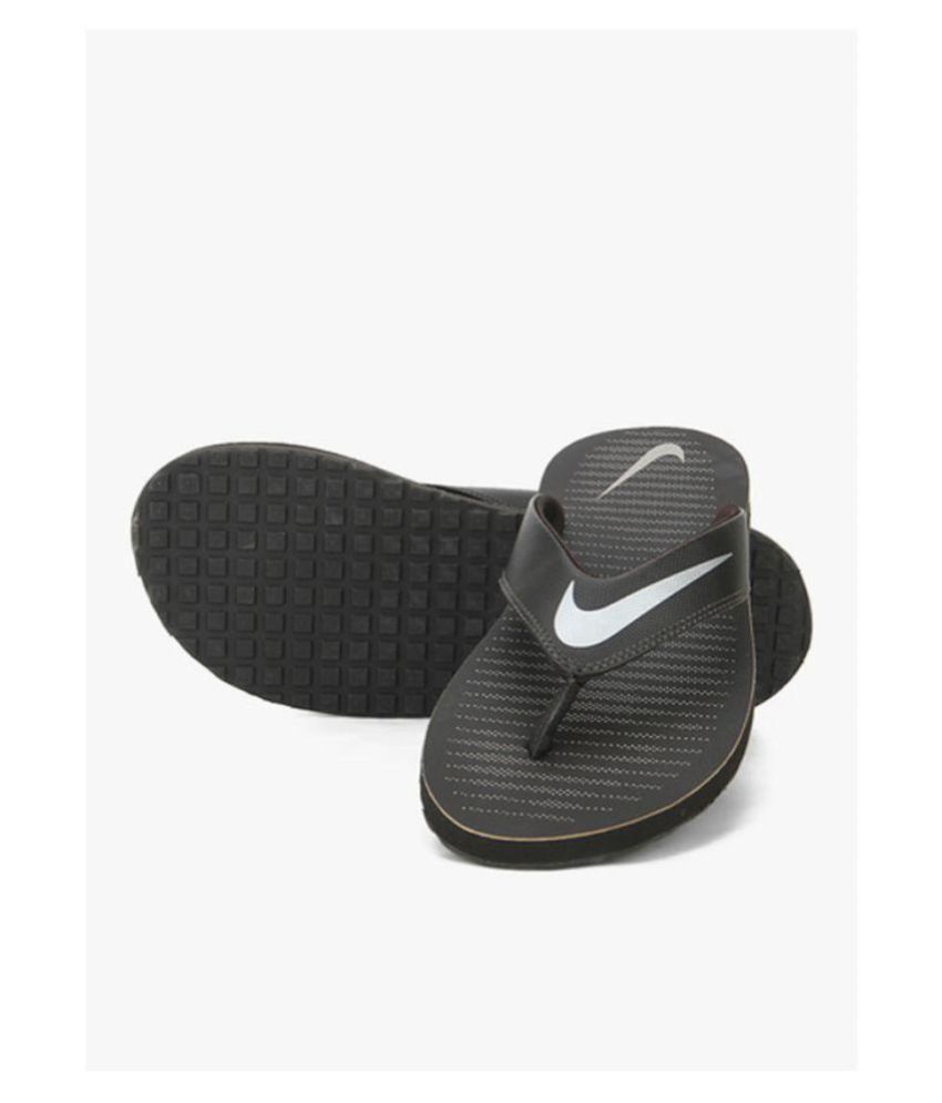 nike black thong flip flop