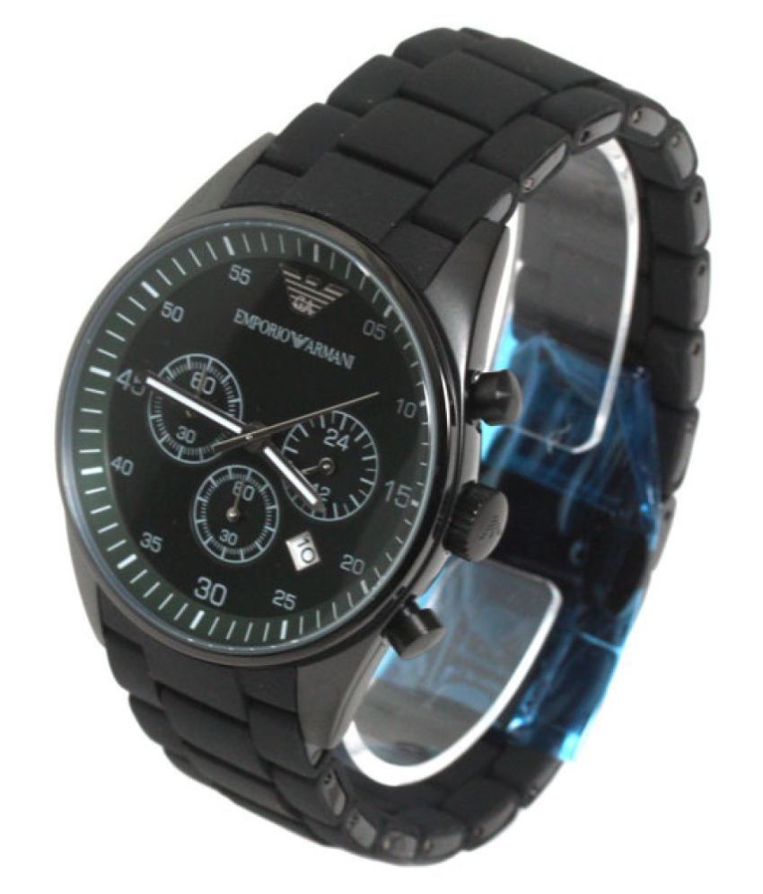 Timeless AR 5889 Black Silicon Chronograph Men's Watch - Buy Timeless AR  5889 Black Silicon Chronograph Men's Watch Online at Best Prices in India  on Snapdeal