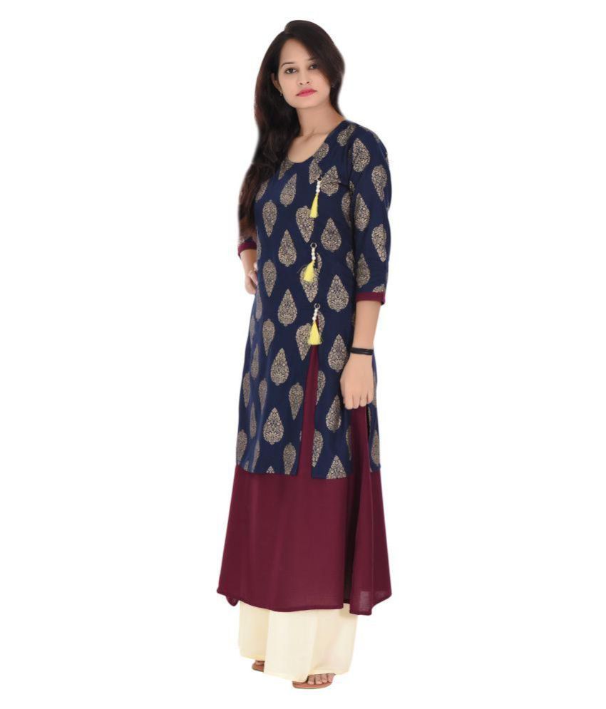 kurti double layer