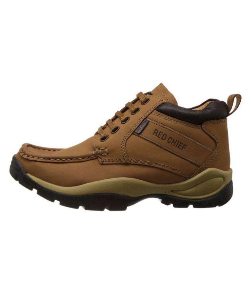 Red Chief Outdoor Rust Casual Shoes 
