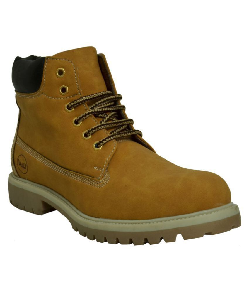camel colored flat boots