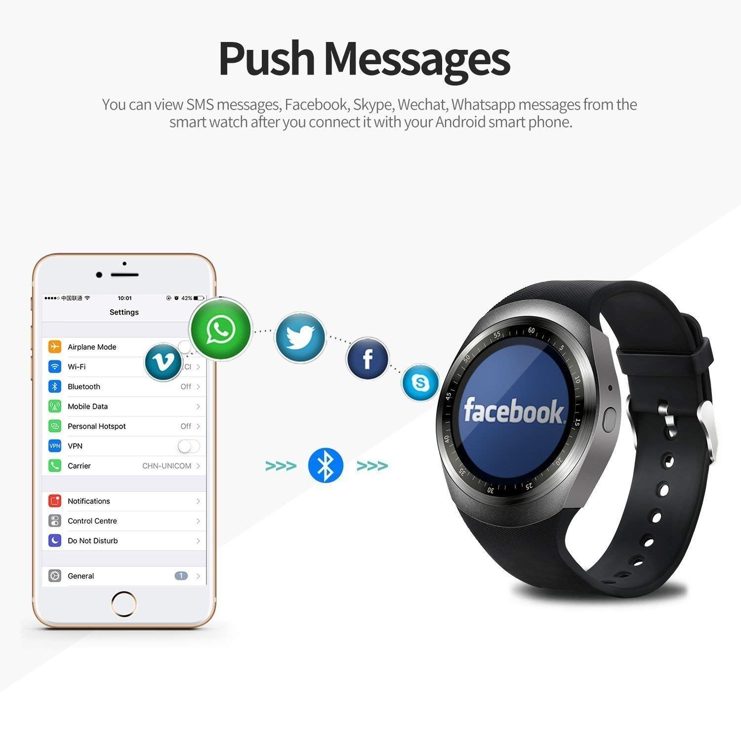 smartwatch compatible with moto g6