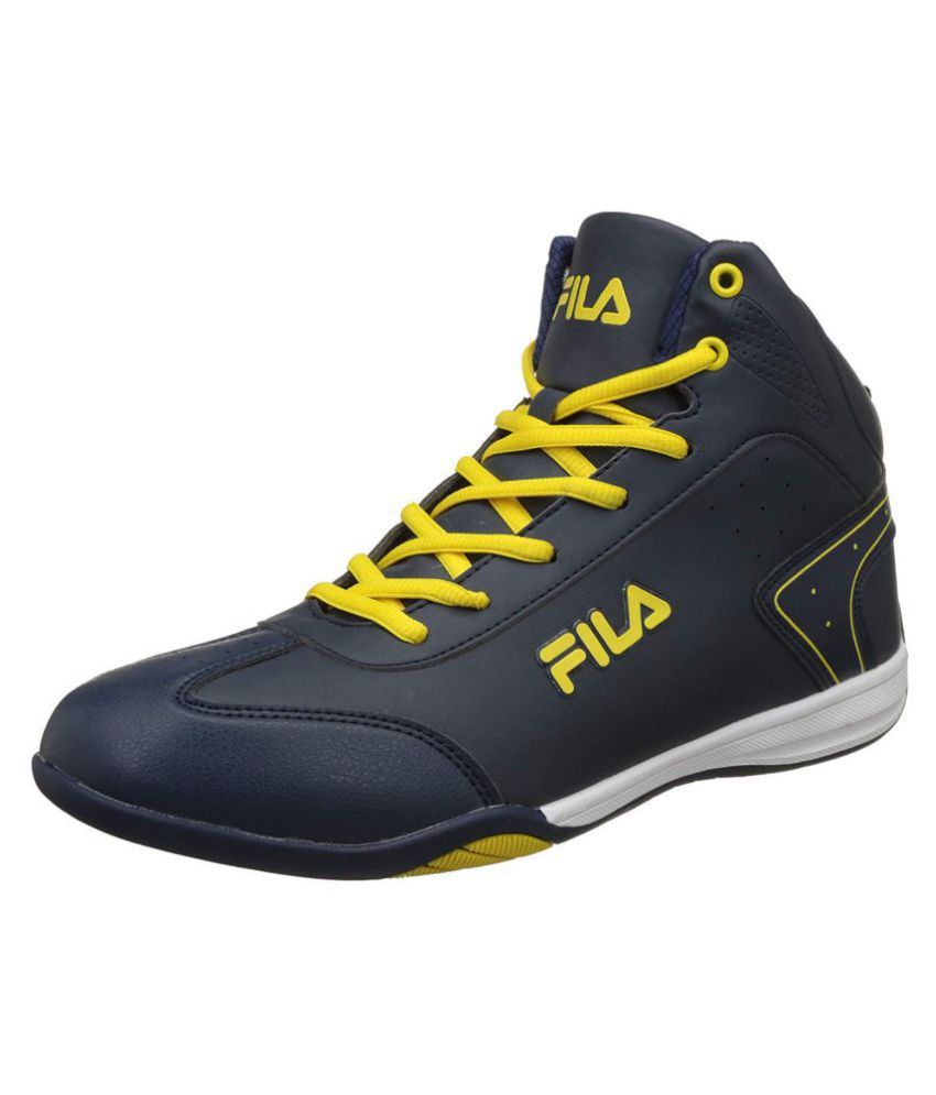 navy fila shoes