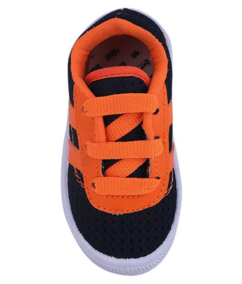 SUPER1_BL_ORANGE_BOYS&amp;GIRLS KIDS SHOE LACES Price in