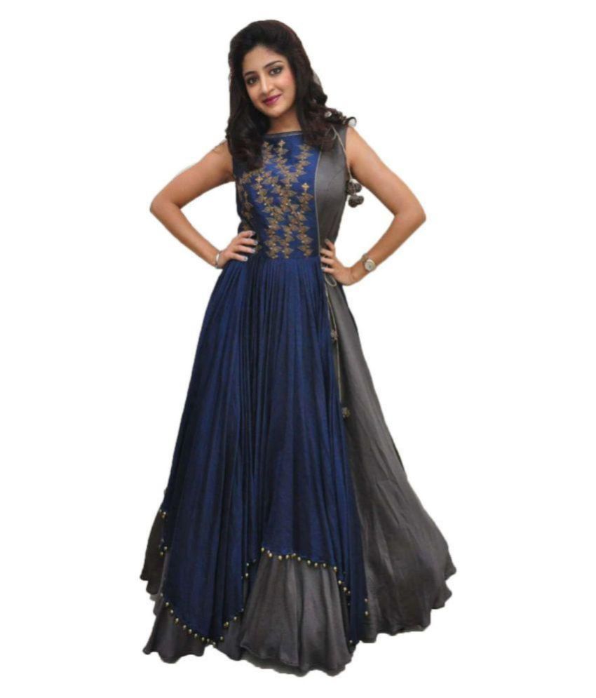 flipkart shopping long frocks