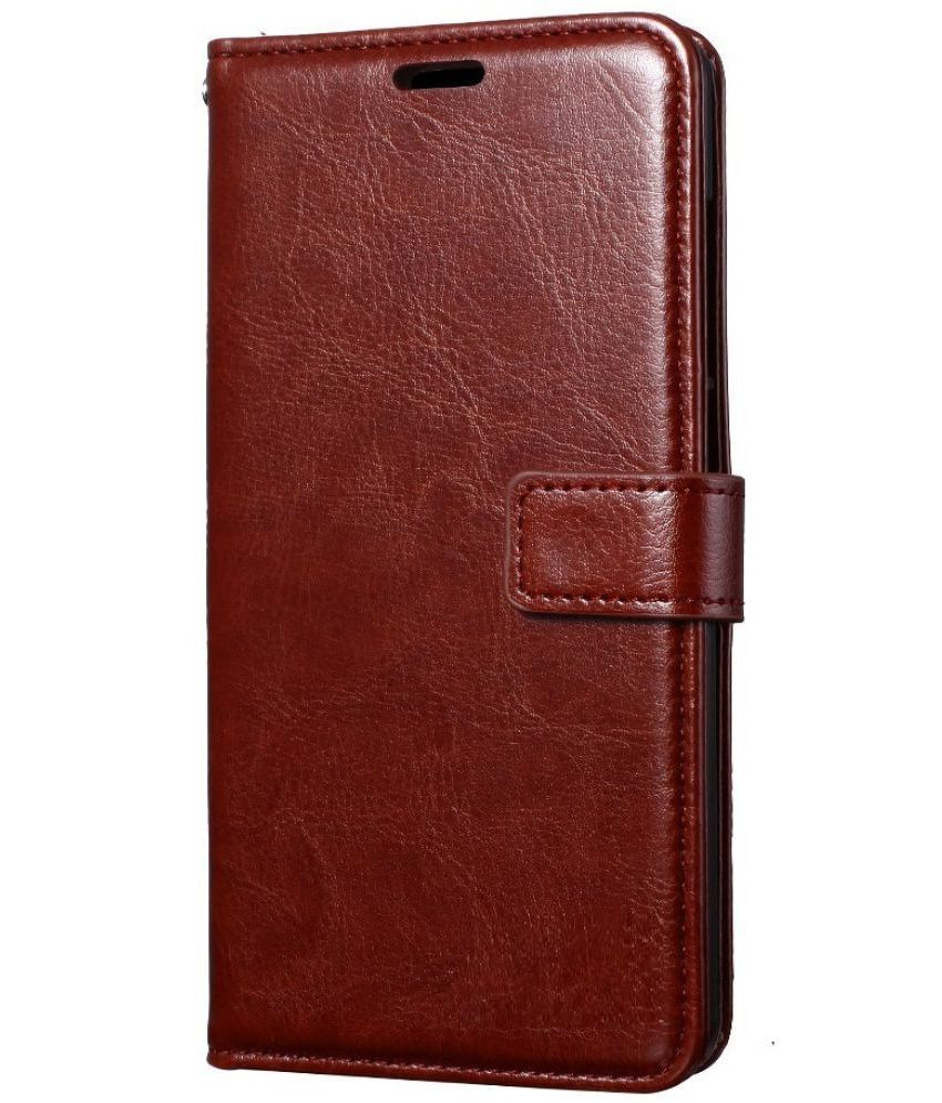 Xiaomi Redmi Note 4 Flip Cover by ClickAway Brown