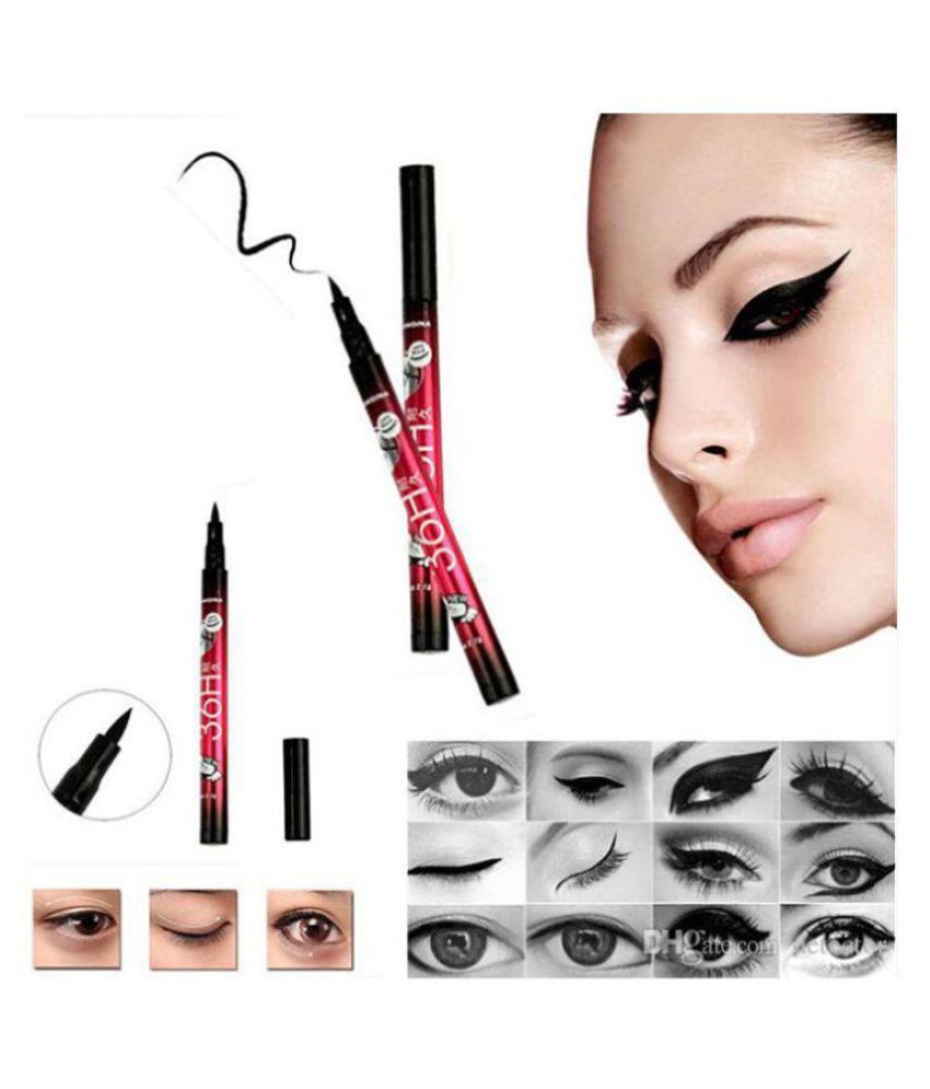 ADS Polo Lipstick Mascara Pencil Eyeliner Black Pack of 5 10 g: Buy ADS ...