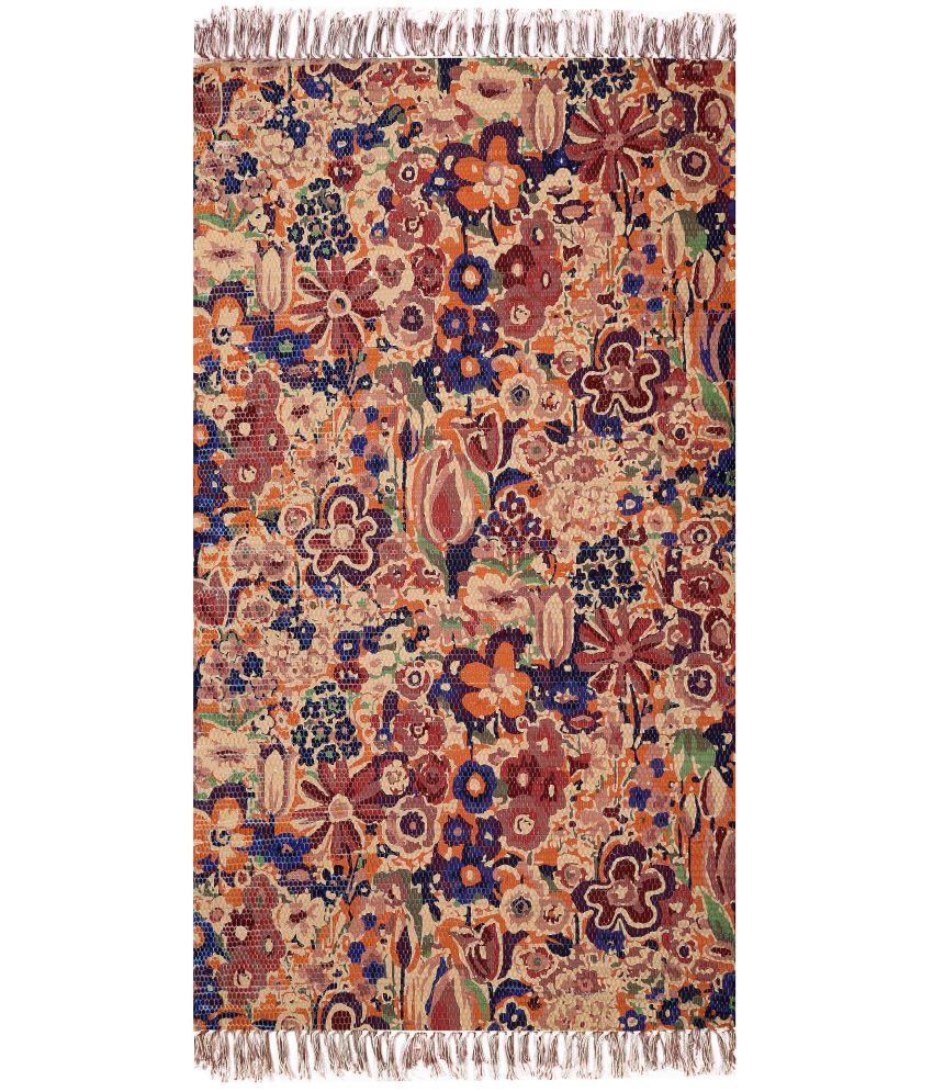 New panipat textile zone Multi Single Regular Outdoor Mat Buy New