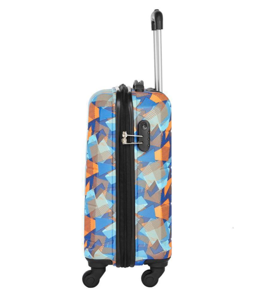 Safari Blue S (Below 60cm) Cabin Hard CAMO554WPRN Luggage - Buy Safari ...