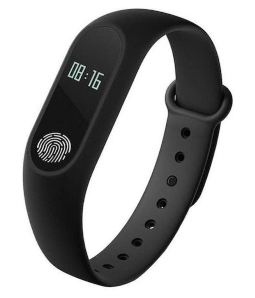 m2 waterproof heart monitoring fitness smart band