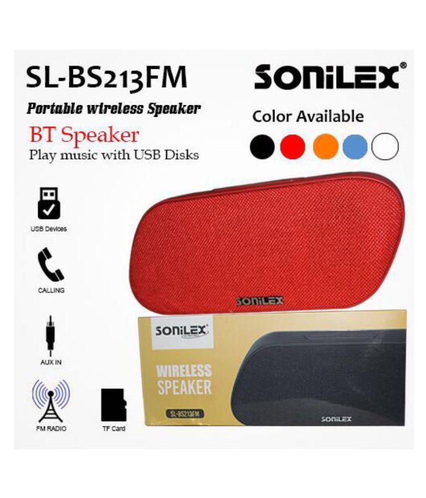 sonilex bluetooth box