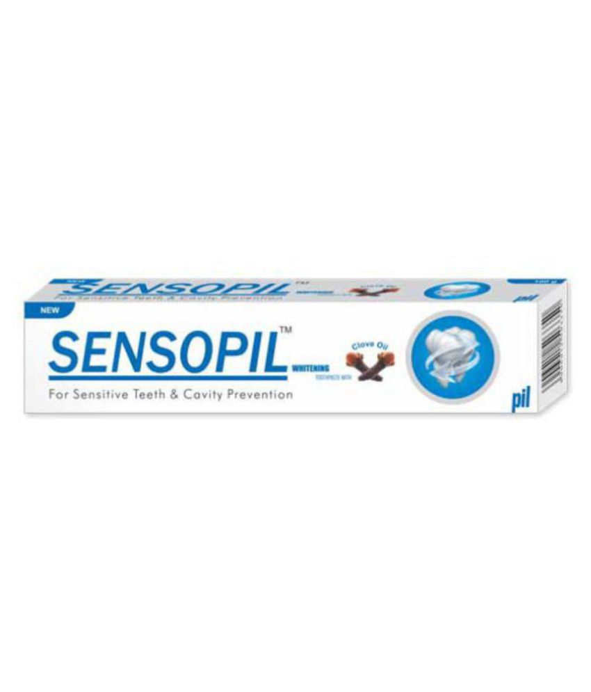 Sensopil Gel - Toothpaste Gel Cavity protection 100 gm each gm Pack of 4