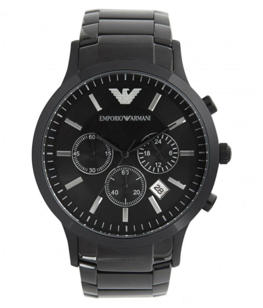 Emporio Armani AR2453 Stainless Steel Chronograph Men's Watch - Buy ...