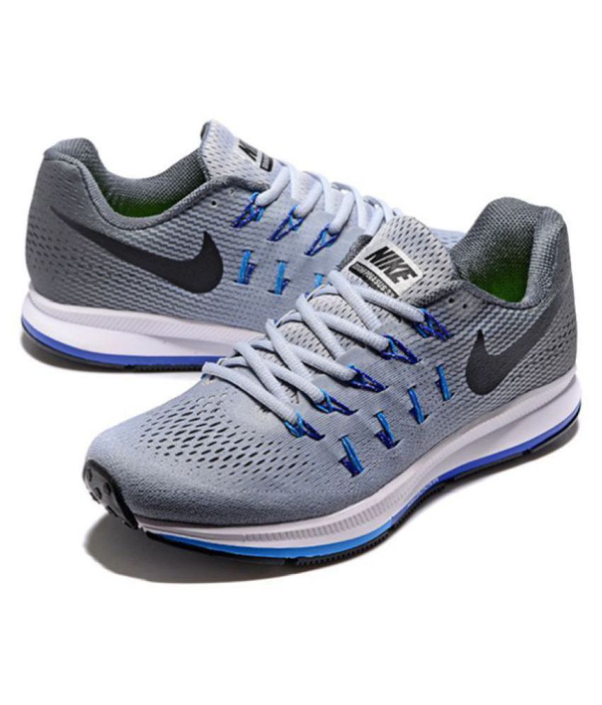 Nike Pegasus 33 Grey Running Shoes - Buy Nike Pegasus 33 ...