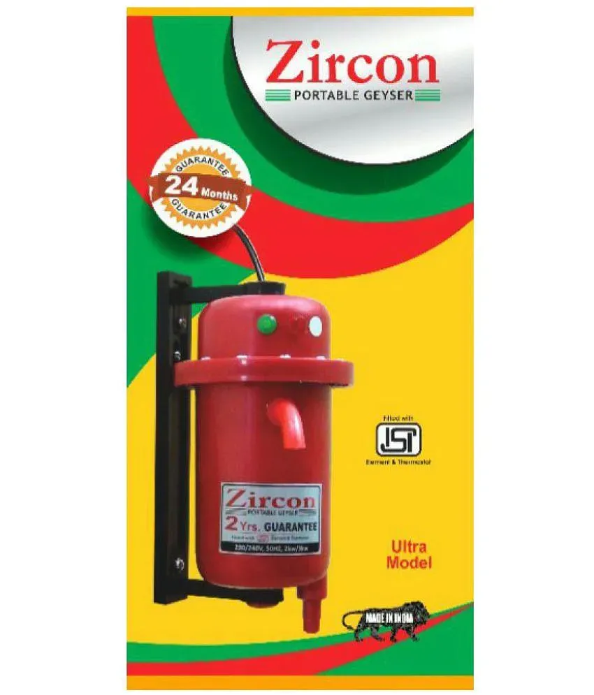 Zircon Portable Geyser 230/240V 50Hz 2kw/3kw Ultra Element Heater Red Price  in India - Buy Zircon Portable Geyser 230/240V 50Hz 2kw/3kw Ultra Element  Heater Red Online on Snapdeal