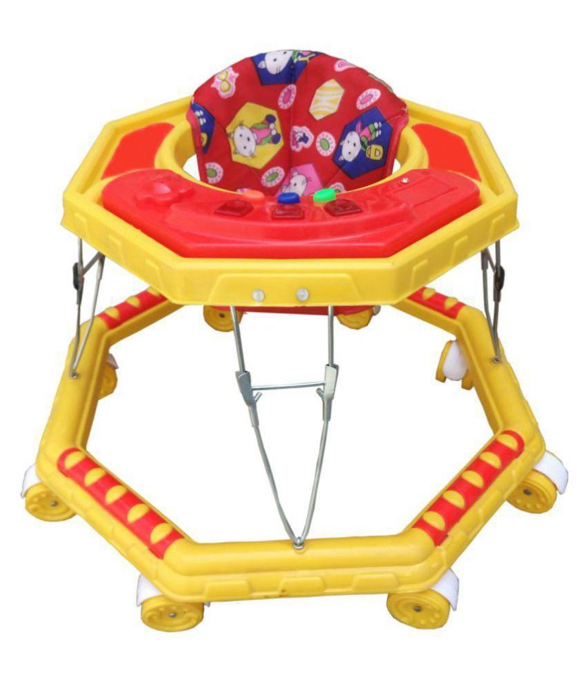 8 wheel baby walker