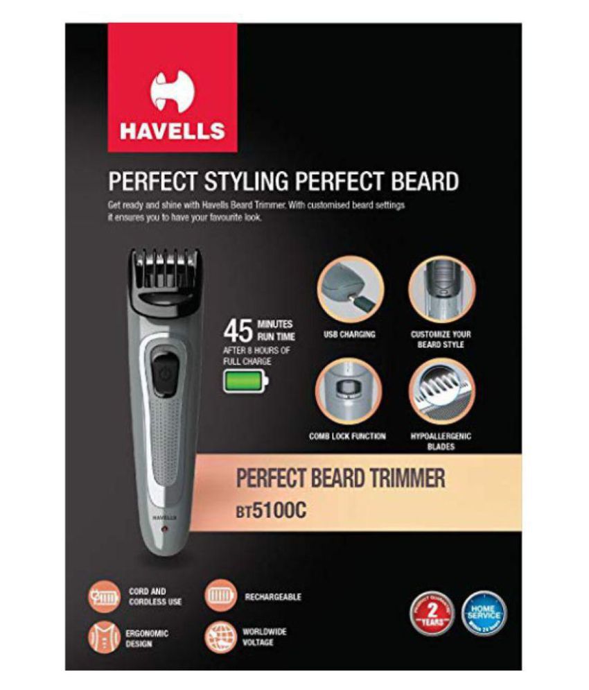 havells beard trimmer bt 9000