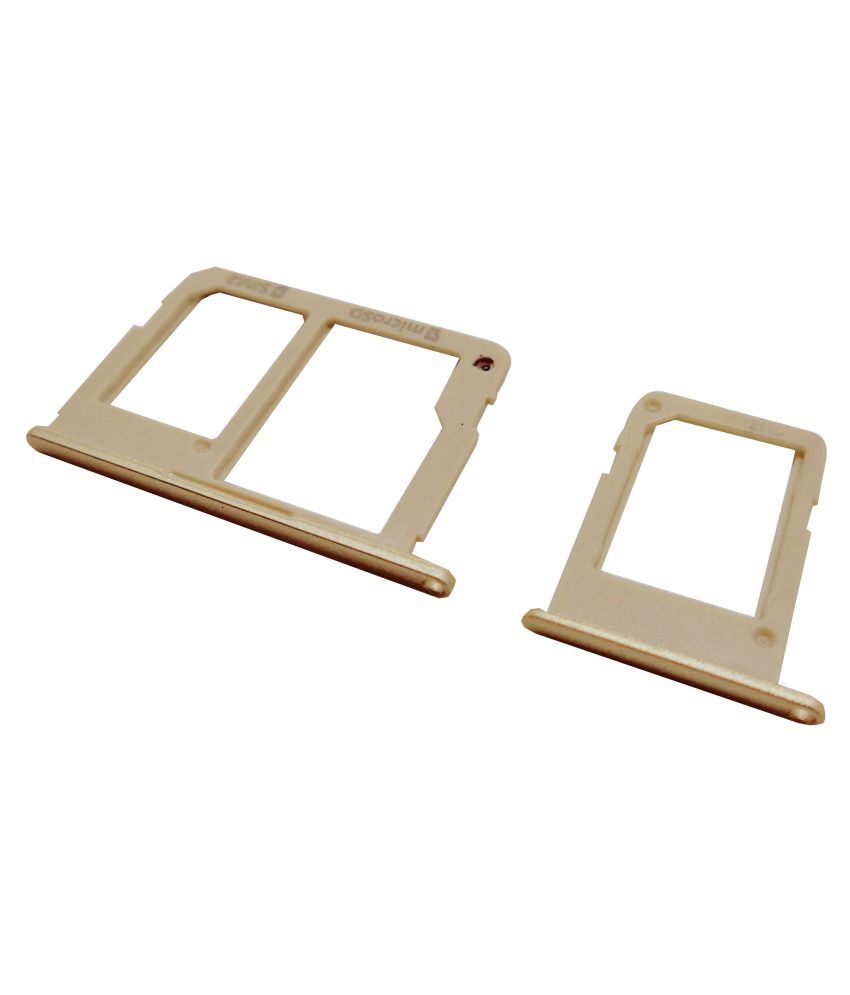 Samsung Galaxy J7 Pro Gold Mobile Sim Card Tray Sim Holder Sd