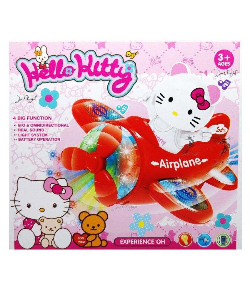 hello kitty airplane toy