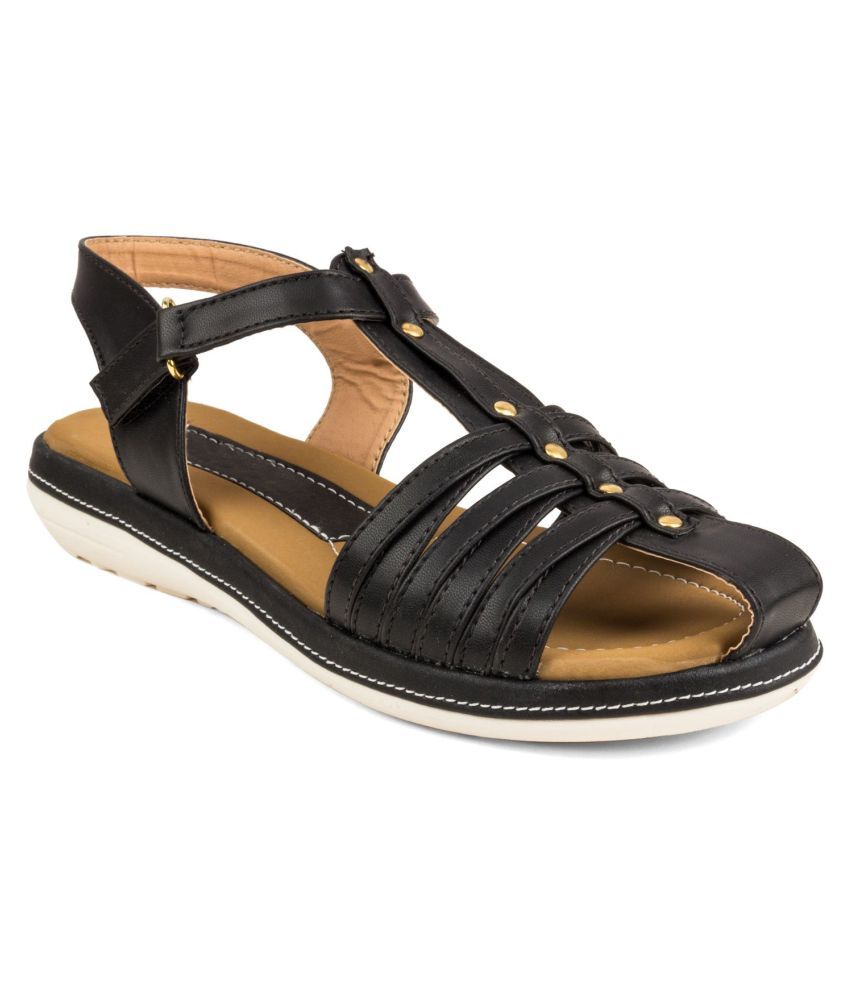 comfortable stylish black flats
