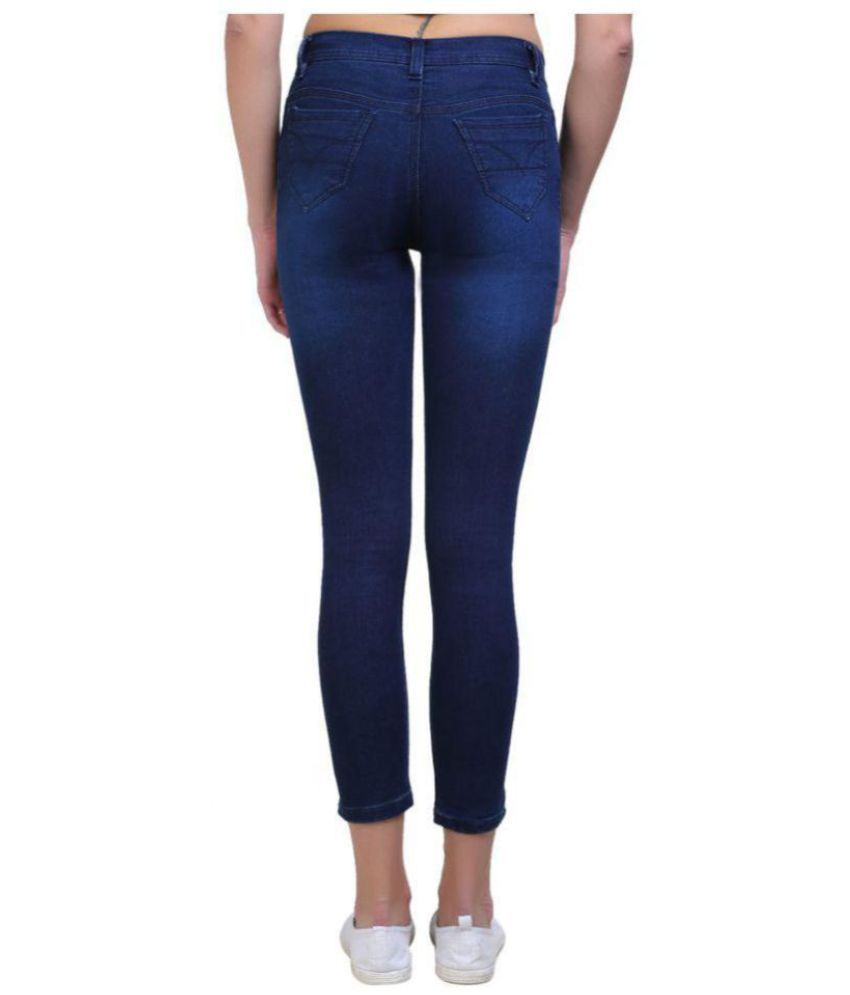 Essence Poly Cotton Jeans - Blue - Buy Essence Poly Cotton Jeans - Blue ...