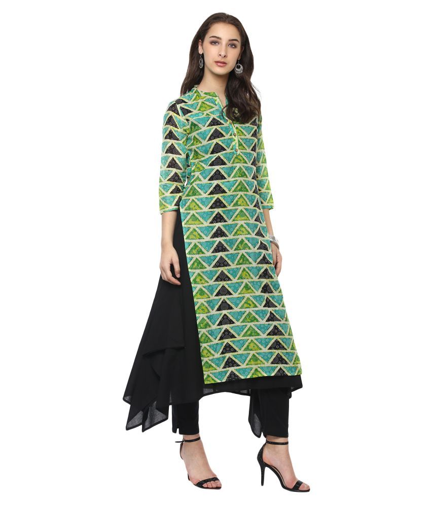asymmetrical kurti