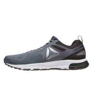 reebok grey running shoes