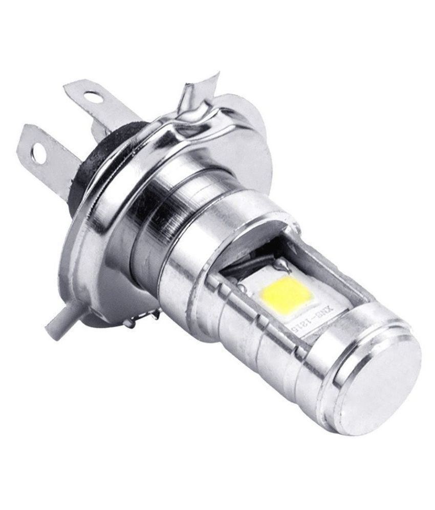 Bikers World H4 Hid Led White Headlight Bulb For All Bikes Buy Bikers