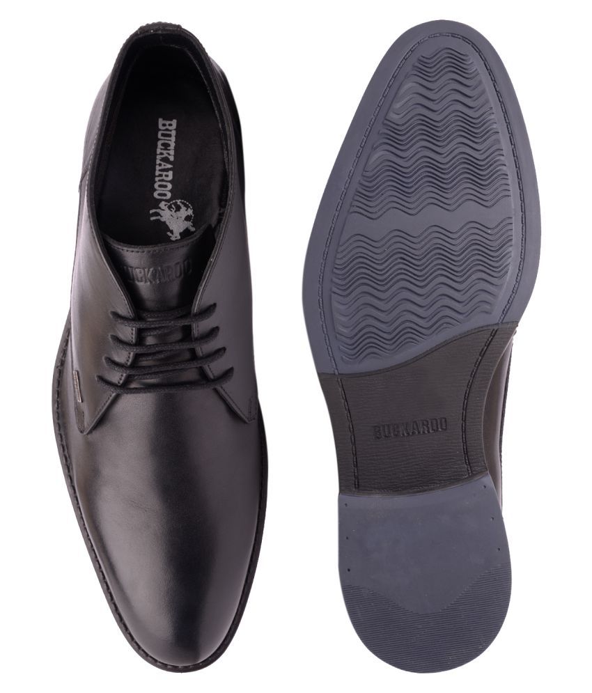 buckaroo formal black shoes