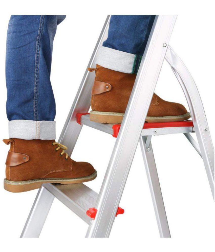 Ultra-Stable 5-Step Foldable Aluminium Ladder: Buy Ultra-Stable 5-Step ...