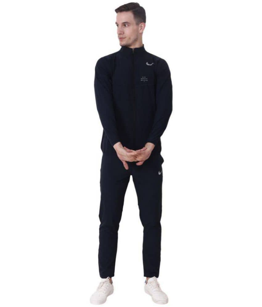 Nike Navy Polyester Tracksuit - Buy Nike Navy Polyester ...