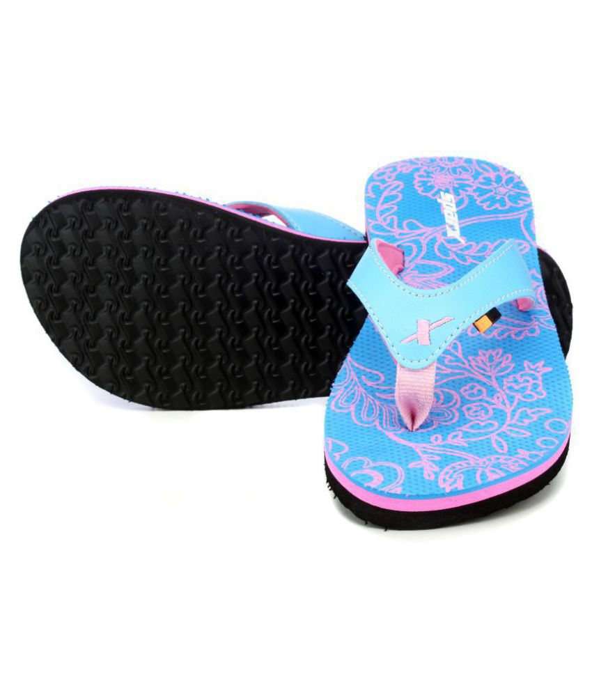Sparx Blue Slippers Price in India- Buy Sparx Blue Slippers Online at ...
