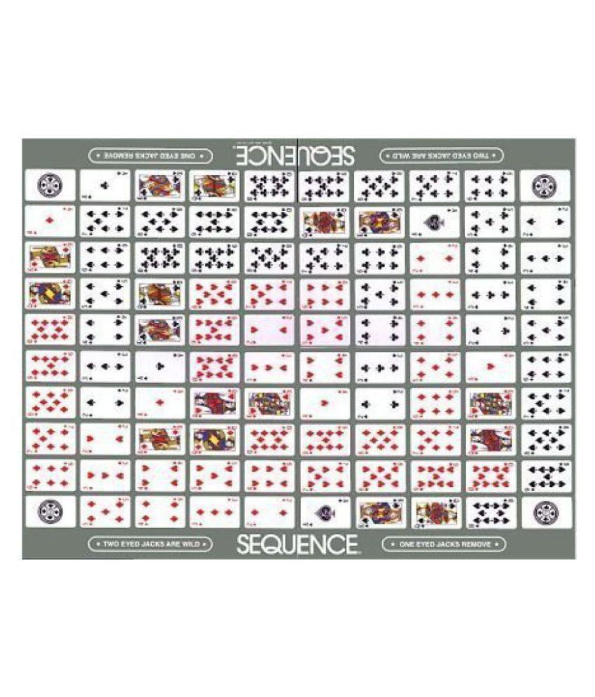 sequence game cards only