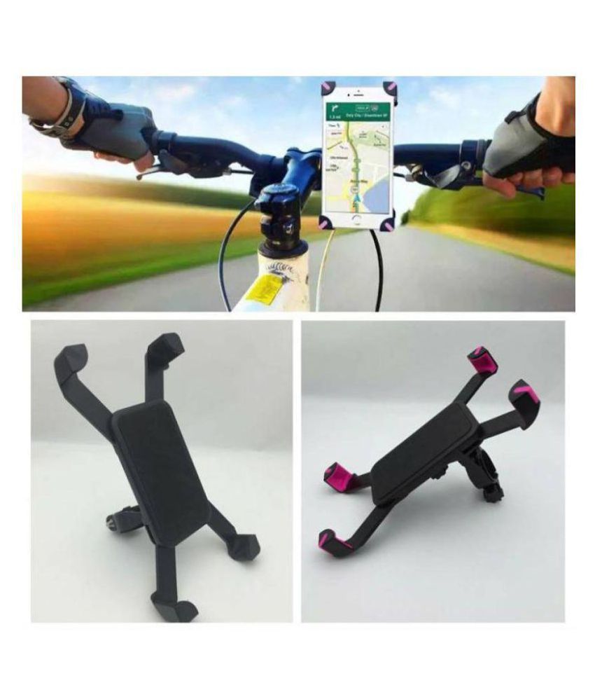 TECHGETS Bike Mobile Holder (Black) Buy TECHGETS Bike Mobile Holder