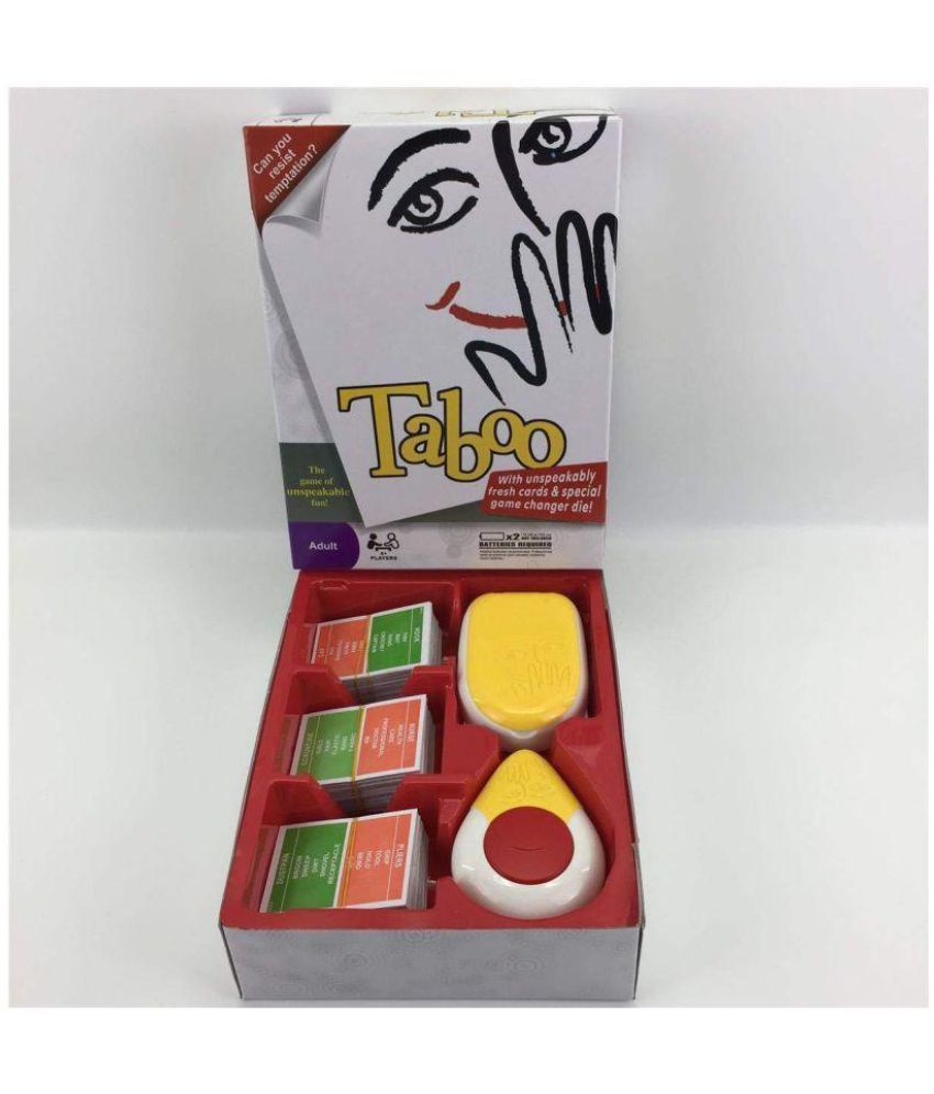 Taboo The Game of Unspeakable Fun with Fresh Cards Taboo The Game of Unspeakable Fun with Fresh Cards