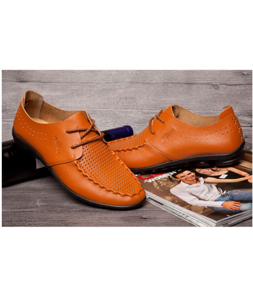 office yellow shoes