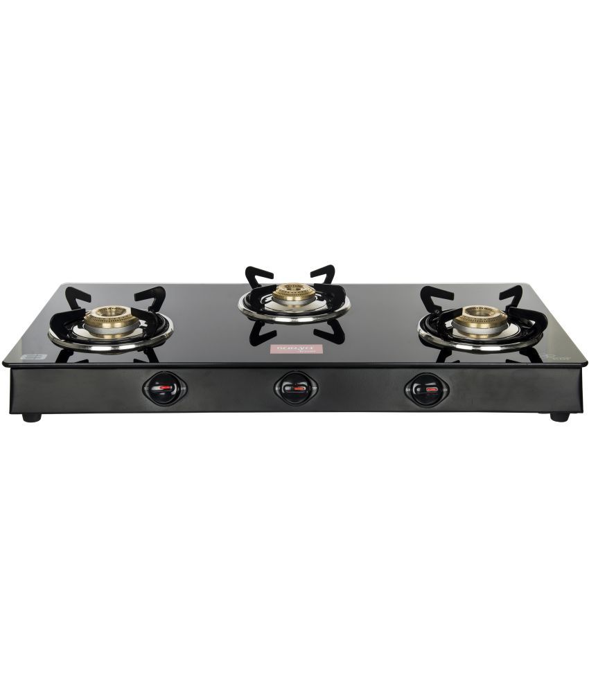 surya accent gas stove 3 burner