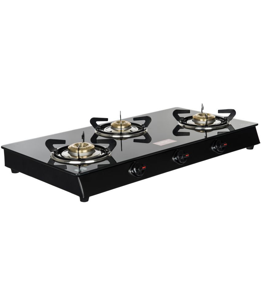 surya accent gas stove 3 burner