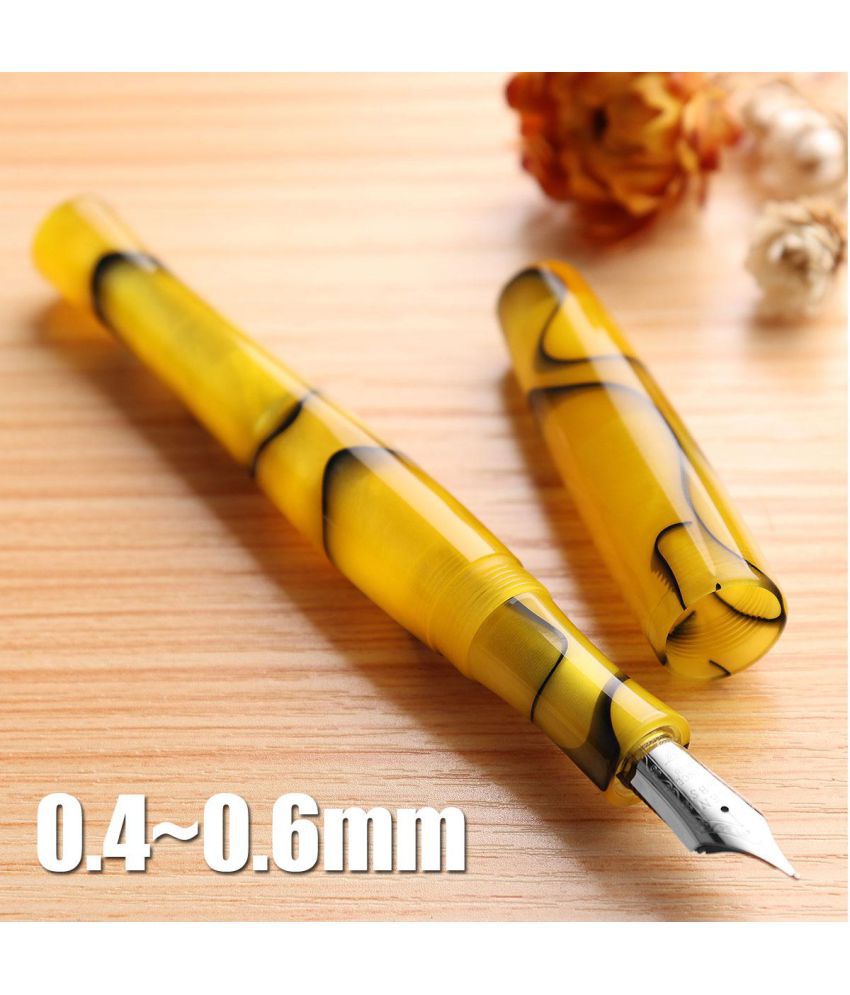 PENBBS 323 Optional China Fountain Pen screw Fine 0.5mm Nib Writing Students Hot 