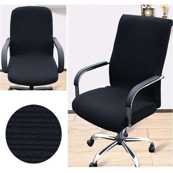 L Size Comfortable Flexible Stretchy Office Armchair Seat Swivel Chair