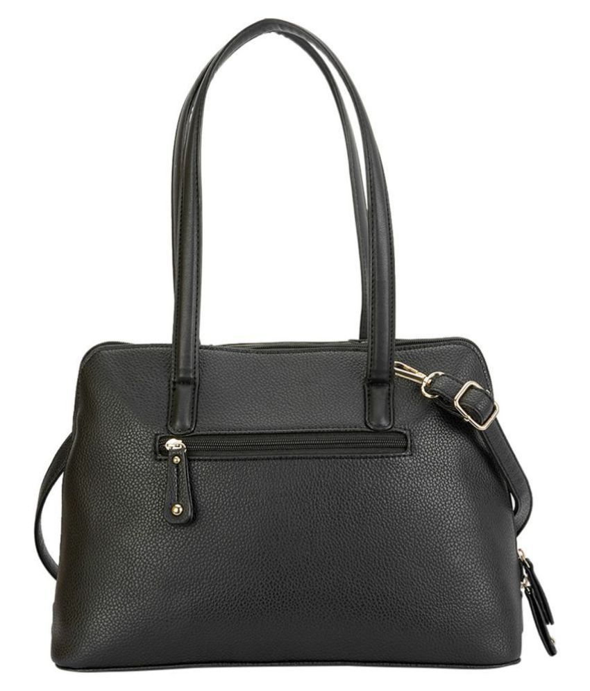 Lavie Black Pure Leather Shoulder Bag - Buy Lavie Black Pure Leather ...