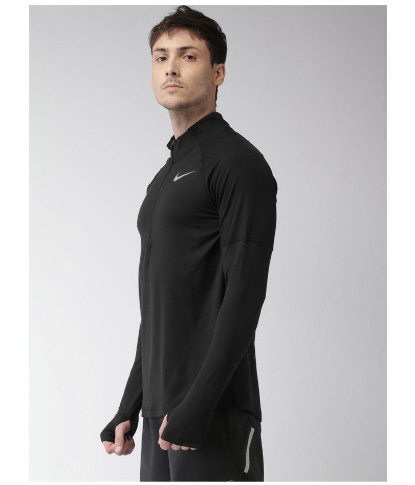 Nike Brand Black Polyester Lycra T Shirt Single Pack Buy Nike Brand Black Polyester Lycra T