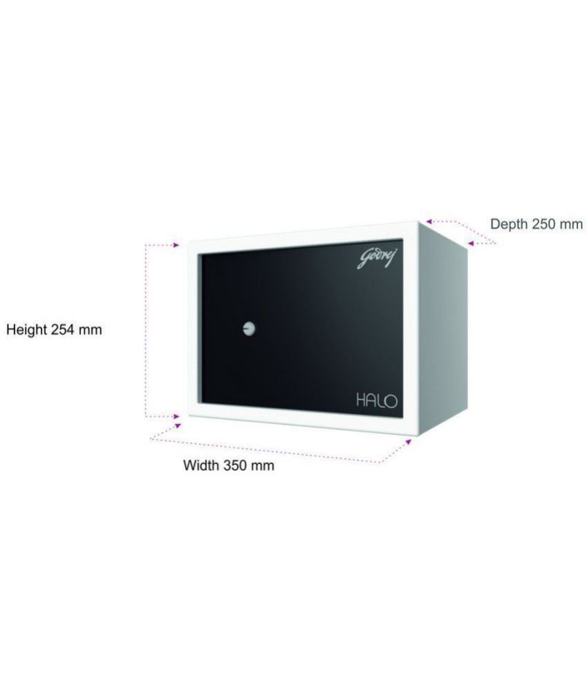 Buy Godrej Halo Mechanical with EXS Safe Locker (Key Lock) Online at