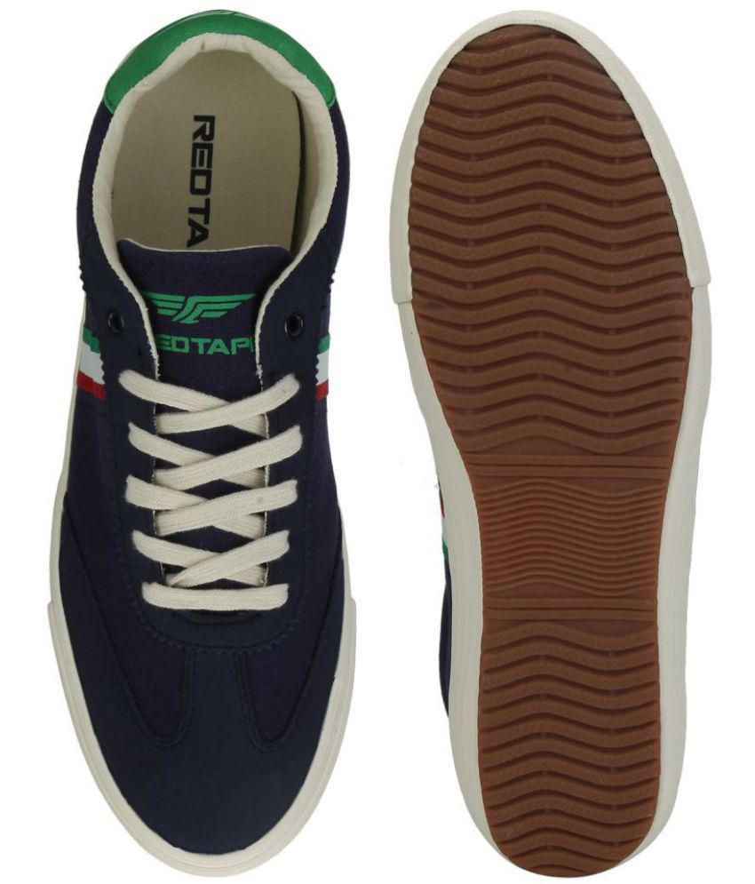 red tape navy blue shoes