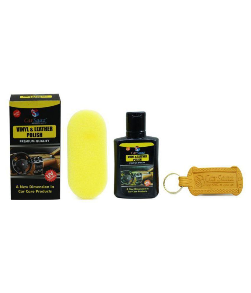 CarSaaz Vinyl & Leather Polish (145 ML) Buy CarSaaz Vinyl & Leather