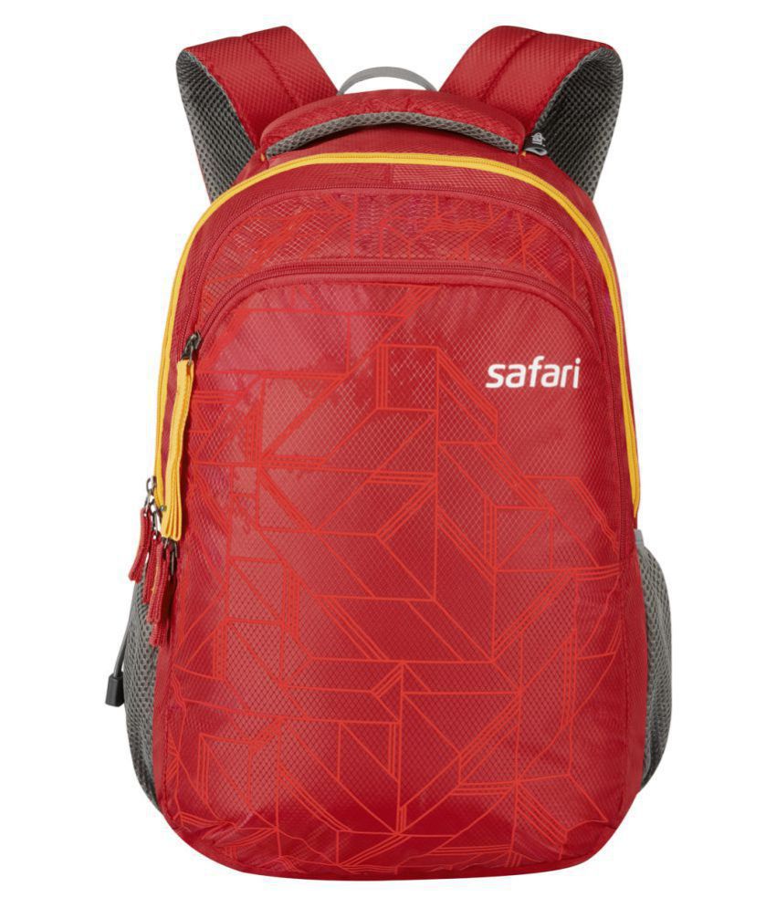 Safari Red Tangram Backpack college bag college backpacks - Buy Safari ...