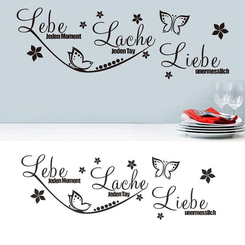 Hslwandsticker Wandtattoo Deutschen Charakter Lebe Fur