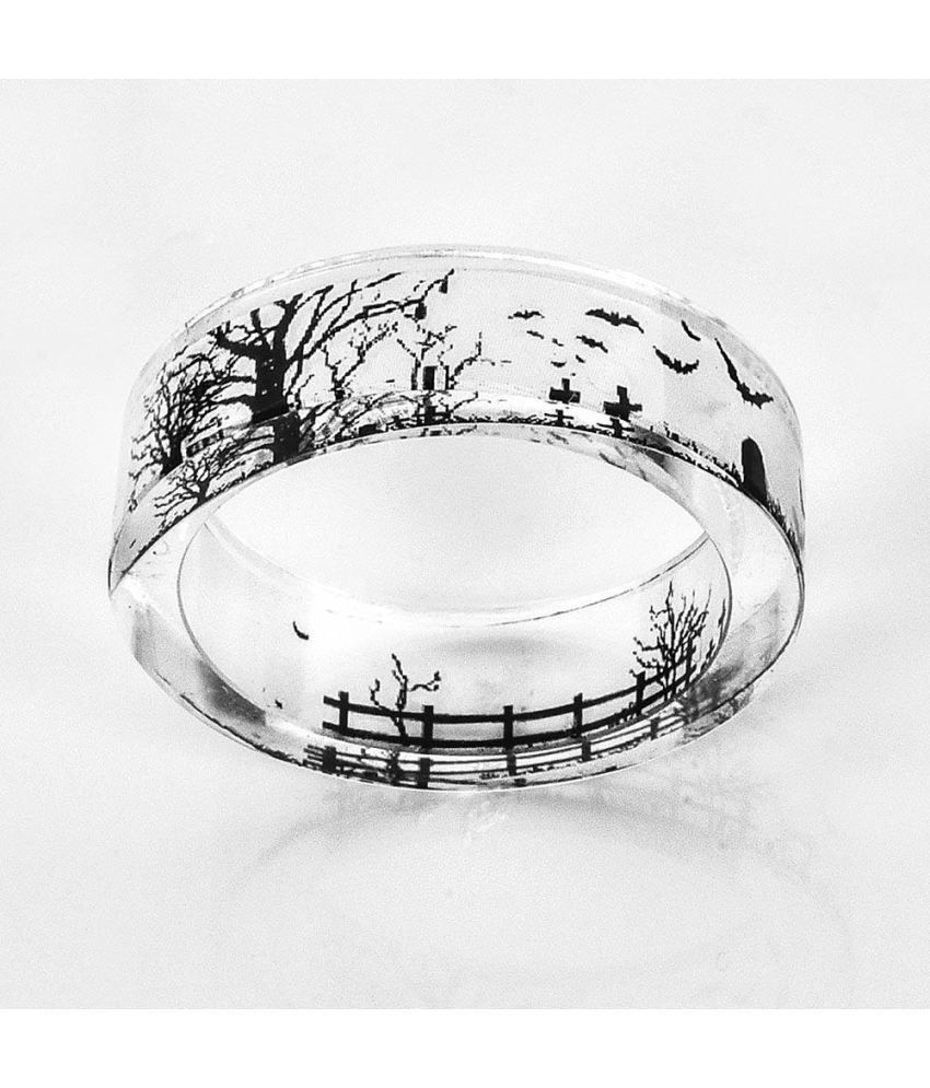 Bats Tombstone And Trees Resin B W Scenery Ring Senate Diy Handmade Dry Flower Ring Buy Bats Tombstone And Trees Resin B W Scenery Ring Senate Diy Handmade Dry Flower