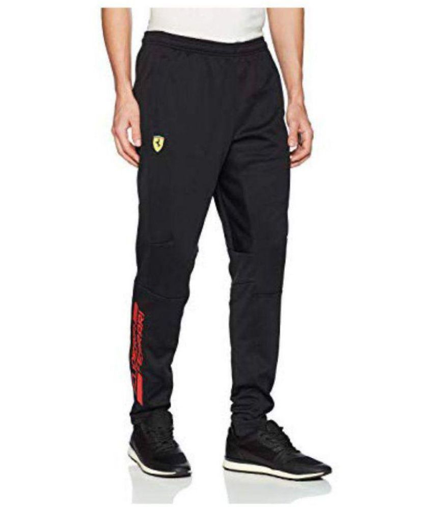 puma polyester track pants