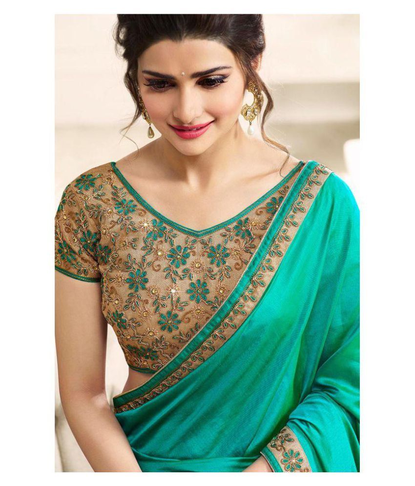 Beige Paper Silk Saree 